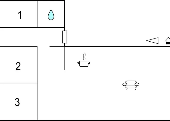 3 Bedroom Lovely In Feriehus *